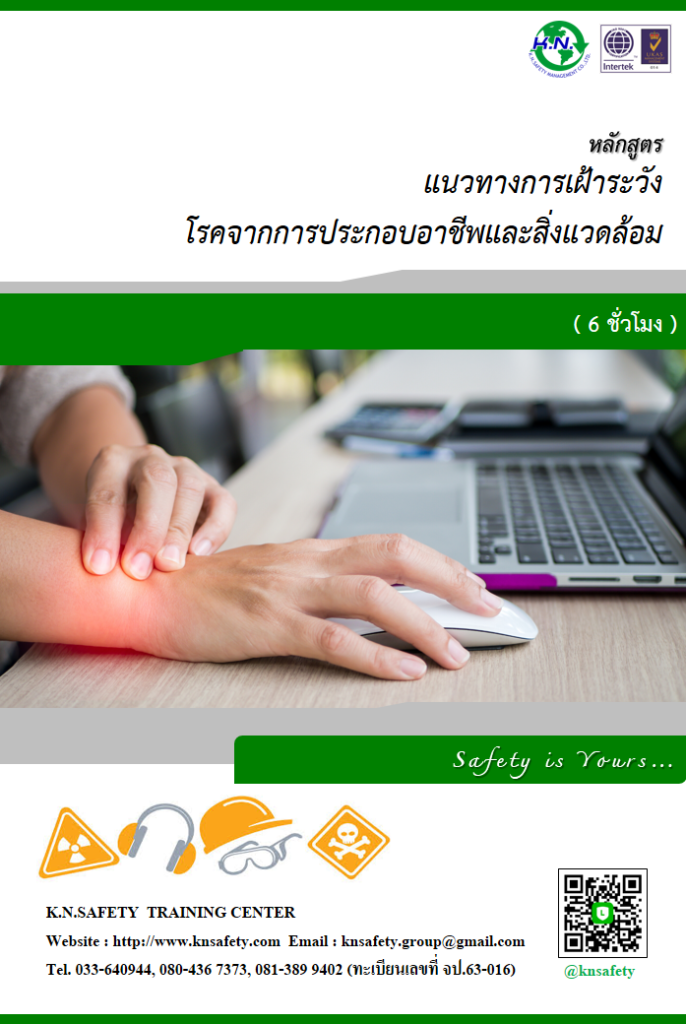 หลักสูตร โรคจากการประกอบอาชีพและสิ่งแวดล้อม