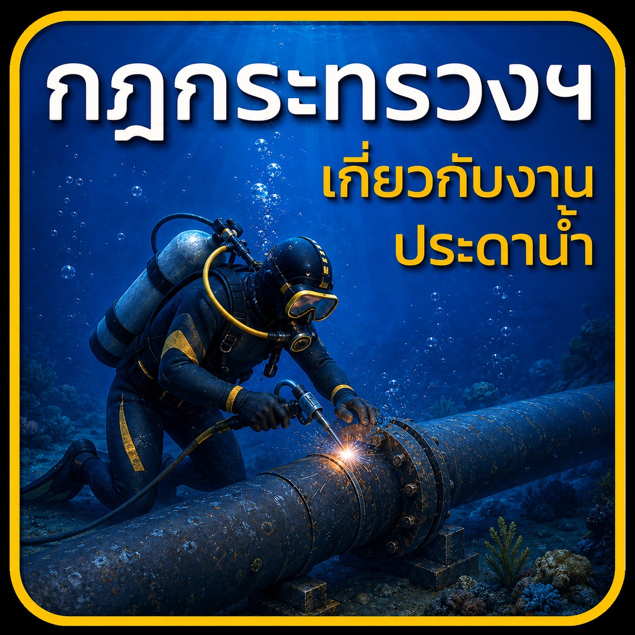 กฎกระทรวงเกี่ยวกับงานประดาน้ำ