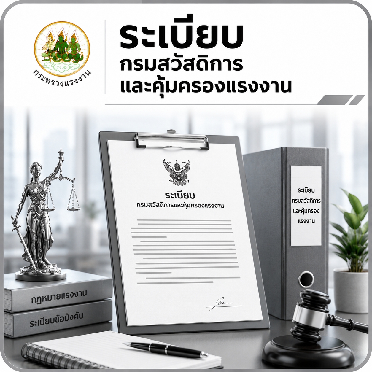 ระเบียบกรมสวัสดิการและคุ้มครองแรงงาน