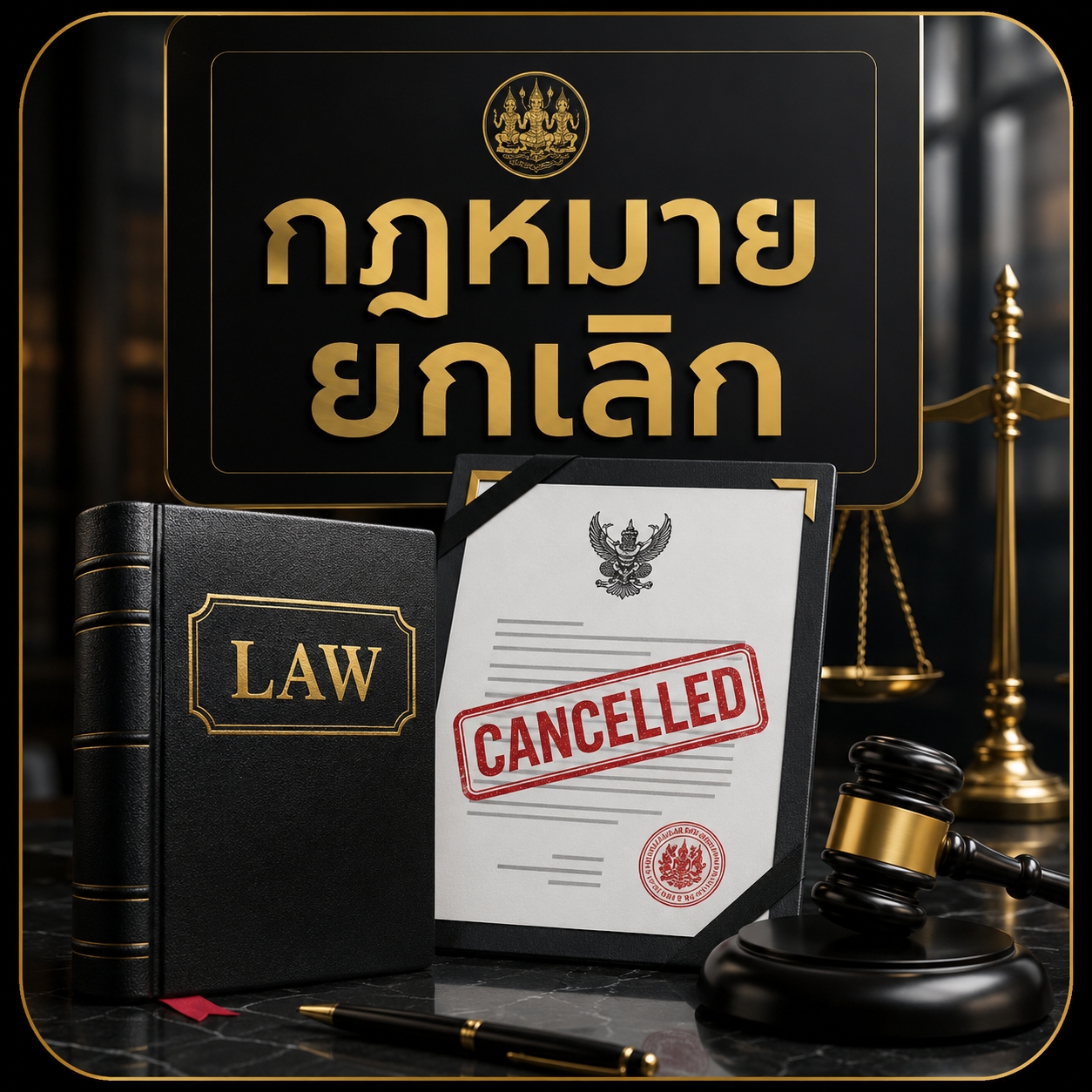 กฎหมายยกเลิก