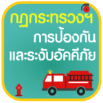 กฎกระทรวงการป้องกันระงับอัคคีภัย
