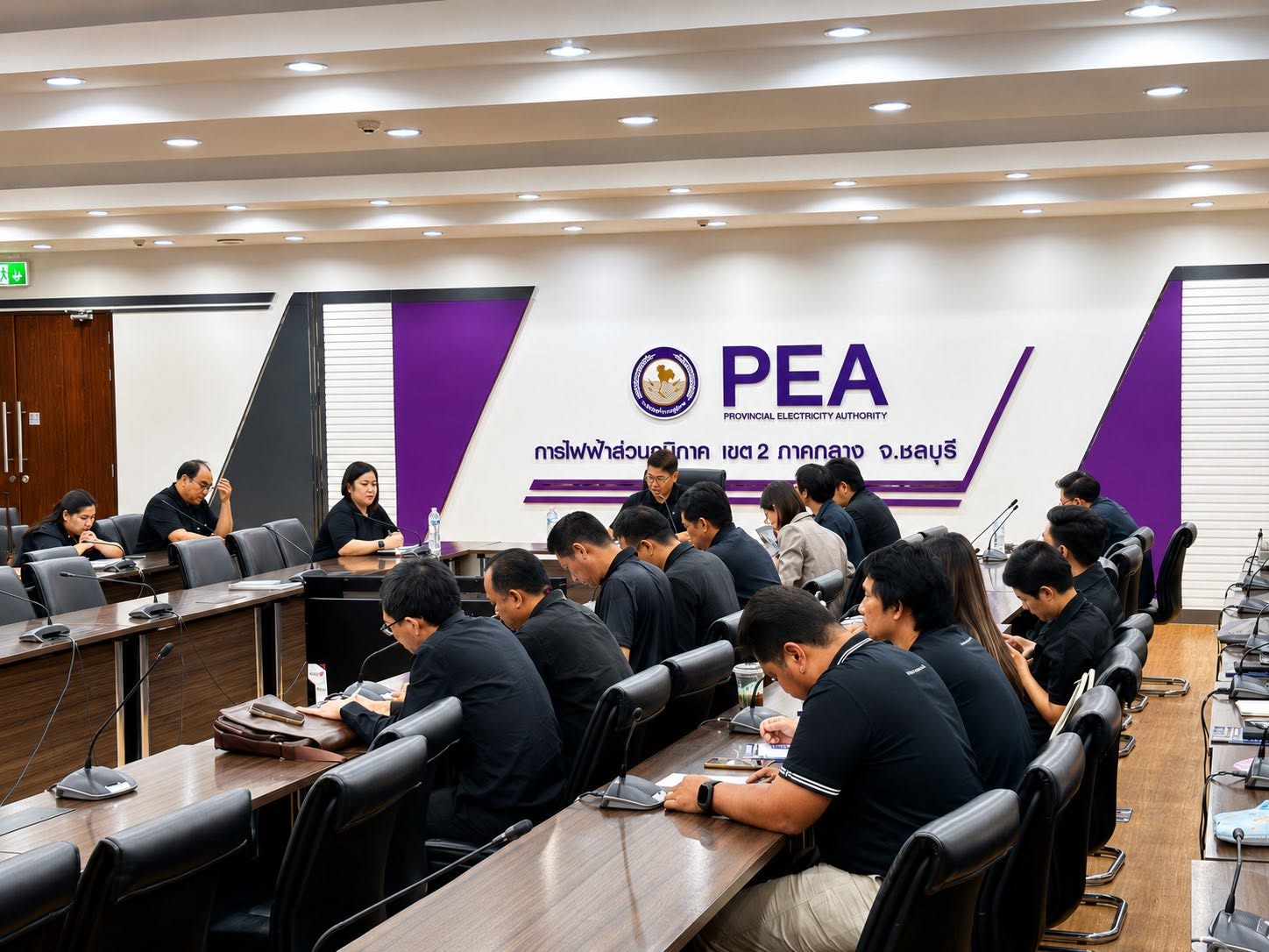 หลักสูตรคณะกรรมการความปลอดภัยฯ (คปอ.) In House Training ณ การไฟฟ้าส่วนภูมิภาคเขต 2 (ภาคกลาง) จ.ชลบุรี
