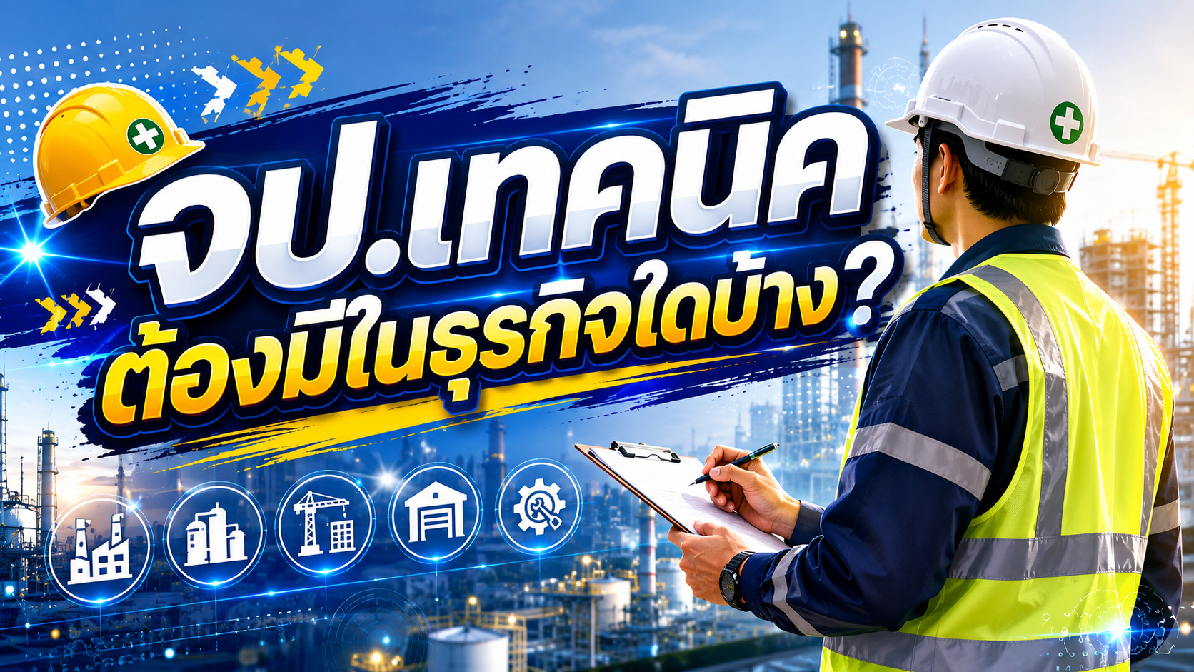 จป.เทคนิค ต้องมีในธุรกิจใดบ้าง